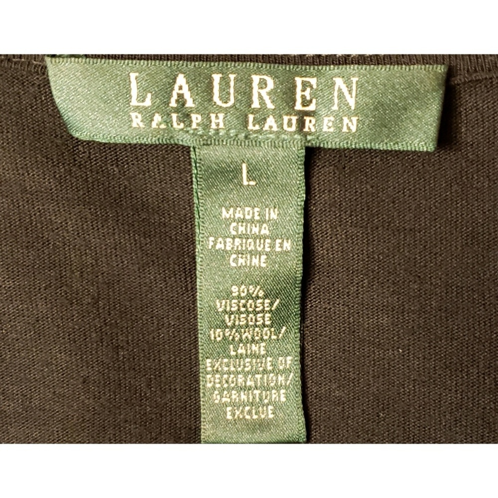 Lauren Ralph Lauren Ruffle-Trim Top - Picture 4 of 4